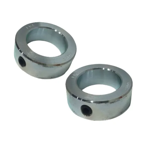1/2" Solid Shaft Collar Zinc w/ set screw