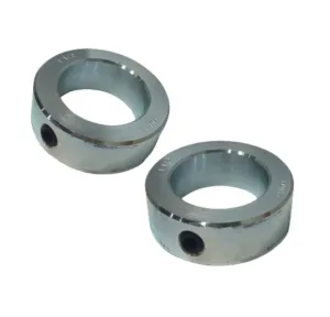 1/2" Solid Shaft Collar Zinc w/ set screw