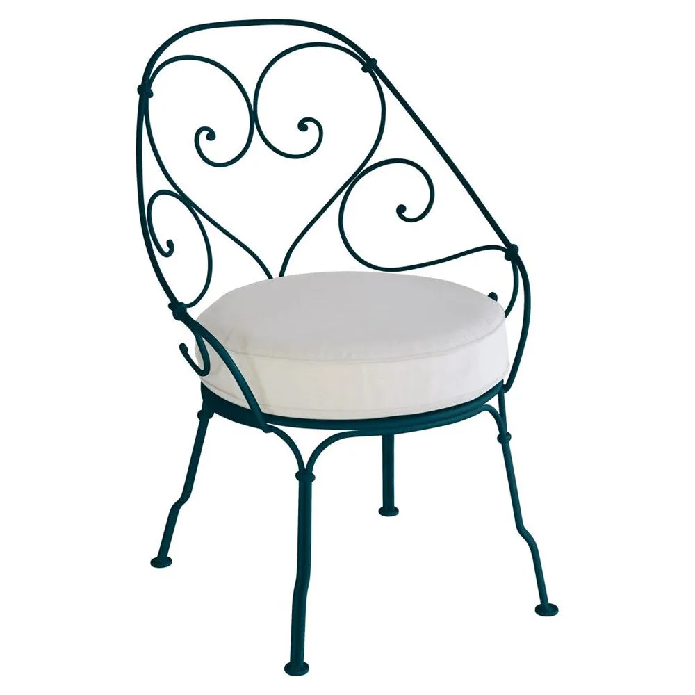 1900 CABRIOLET ARMCHAIR with OFF WHITE CUSHION