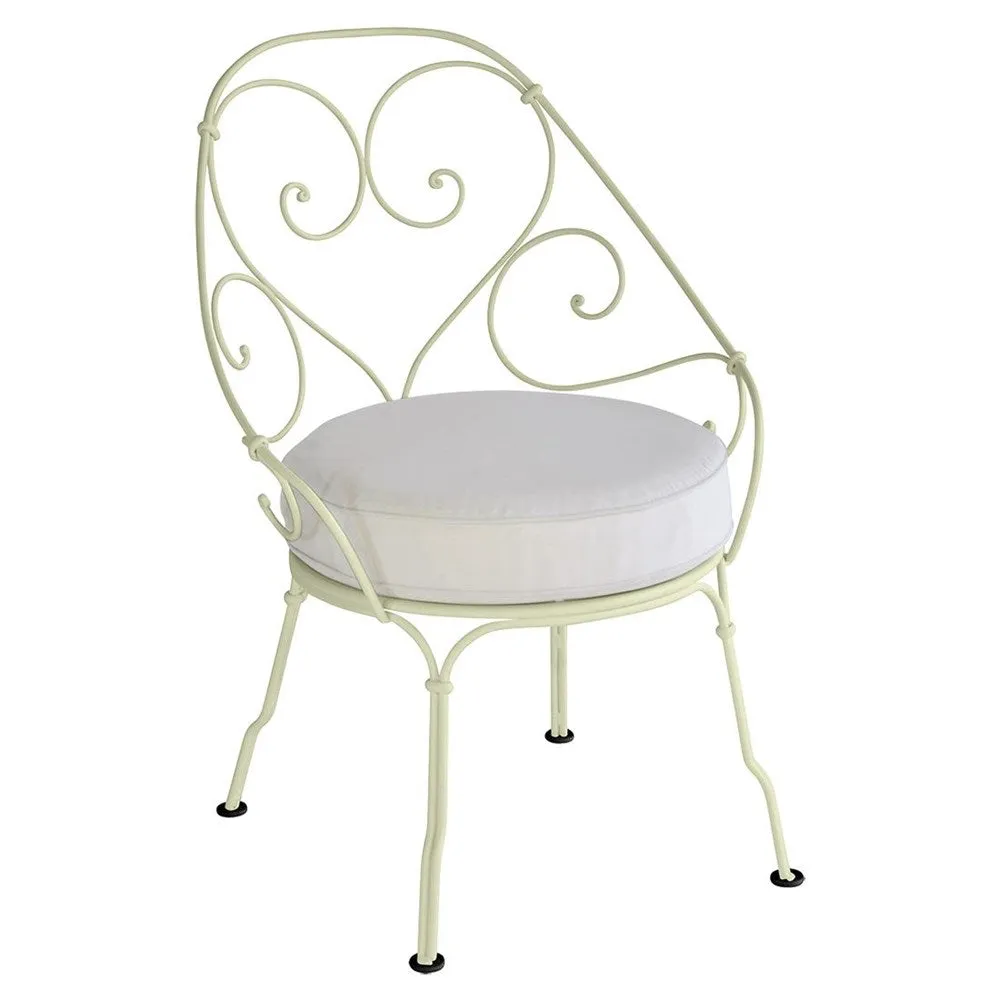 1900 CABRIOLET ARMCHAIR with OFF WHITE CUSHION