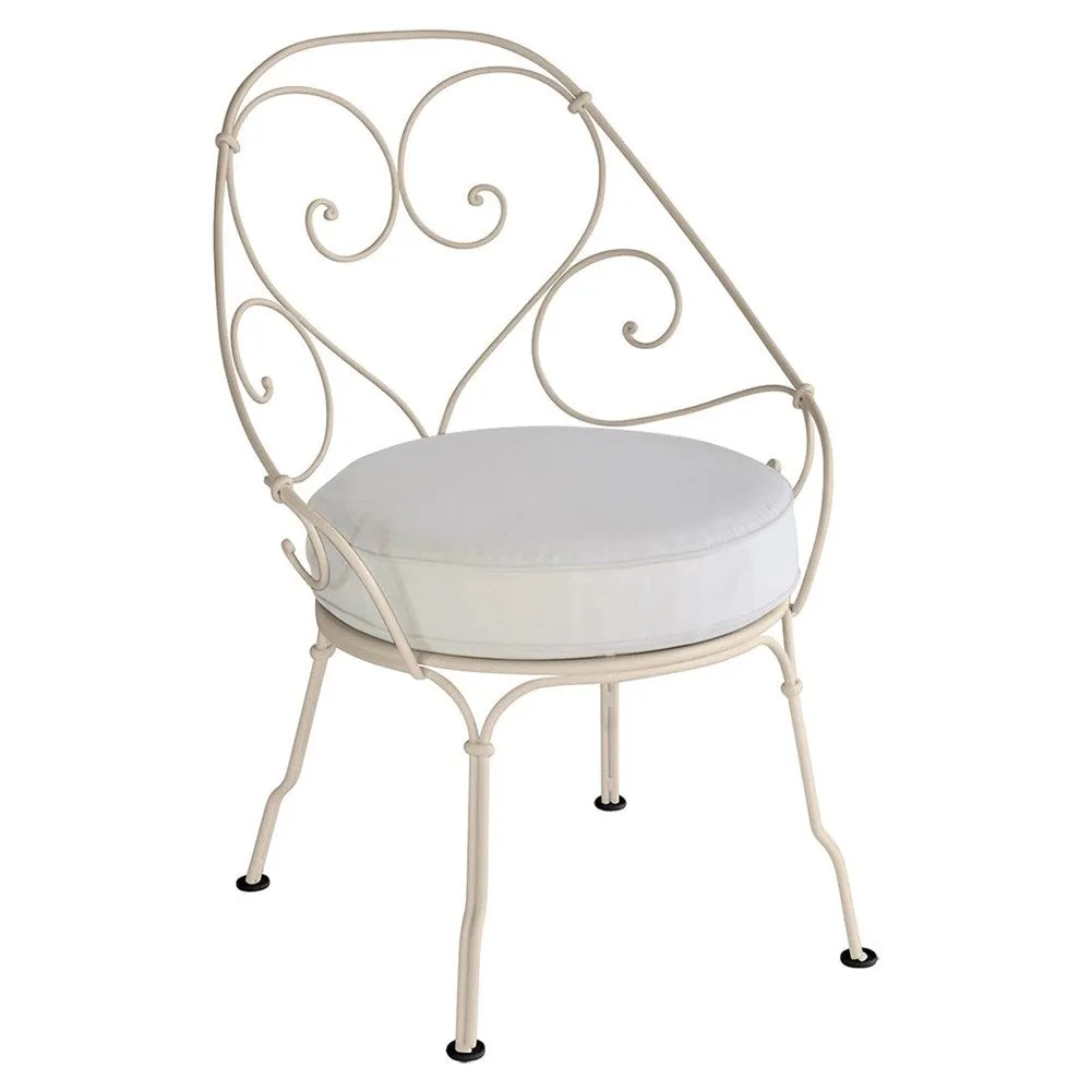 1900 CABRIOLET ARMCHAIR with OFF WHITE CUSHION