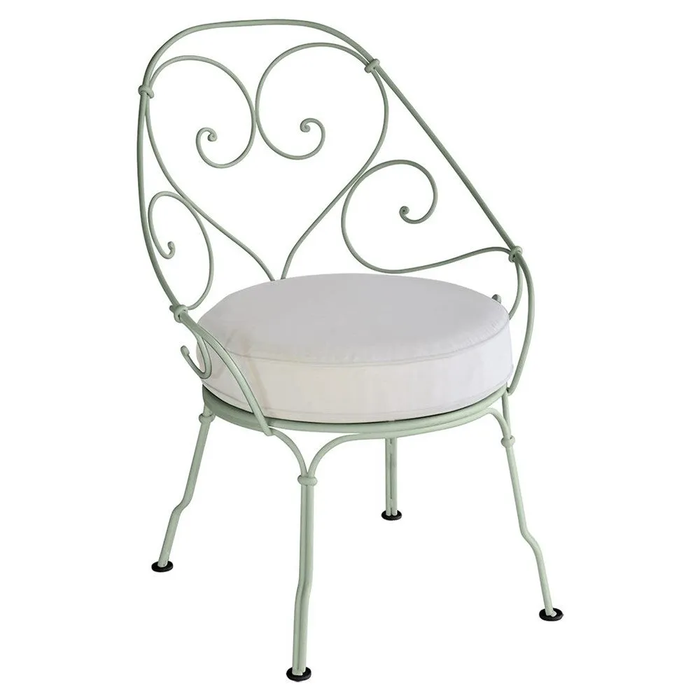 1900 CABRIOLET ARMCHAIR with OFF WHITE CUSHION