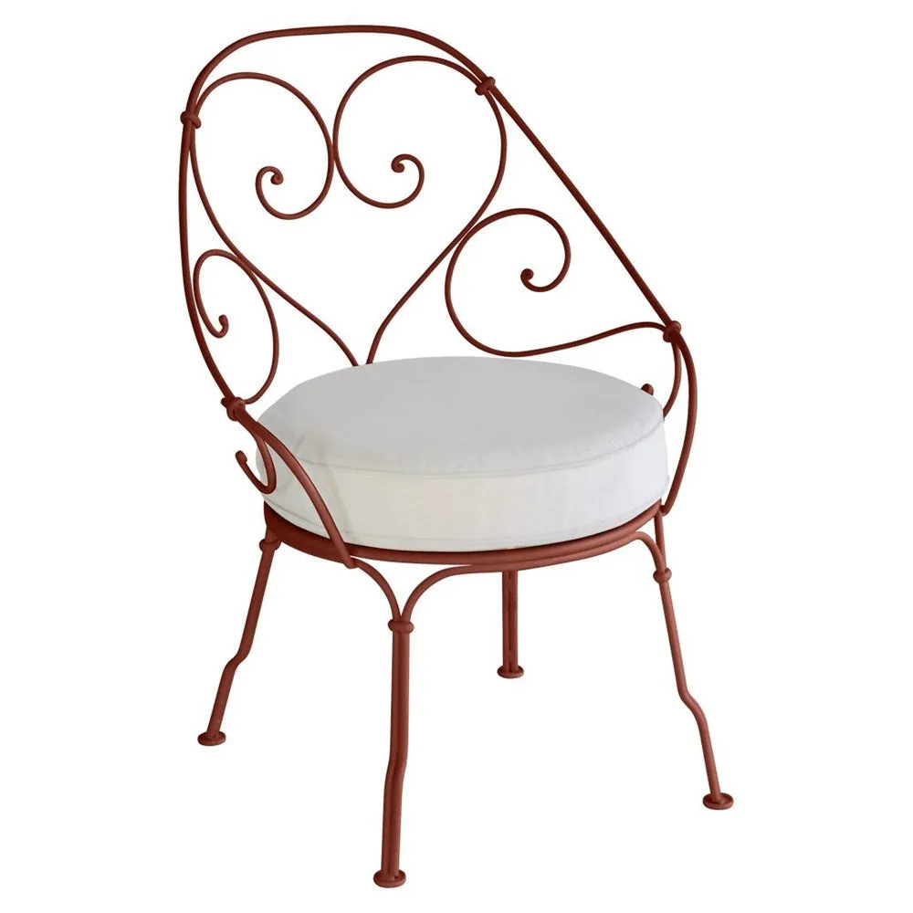 1900 CABRIOLET ARMCHAIR with OFF WHITE CUSHION