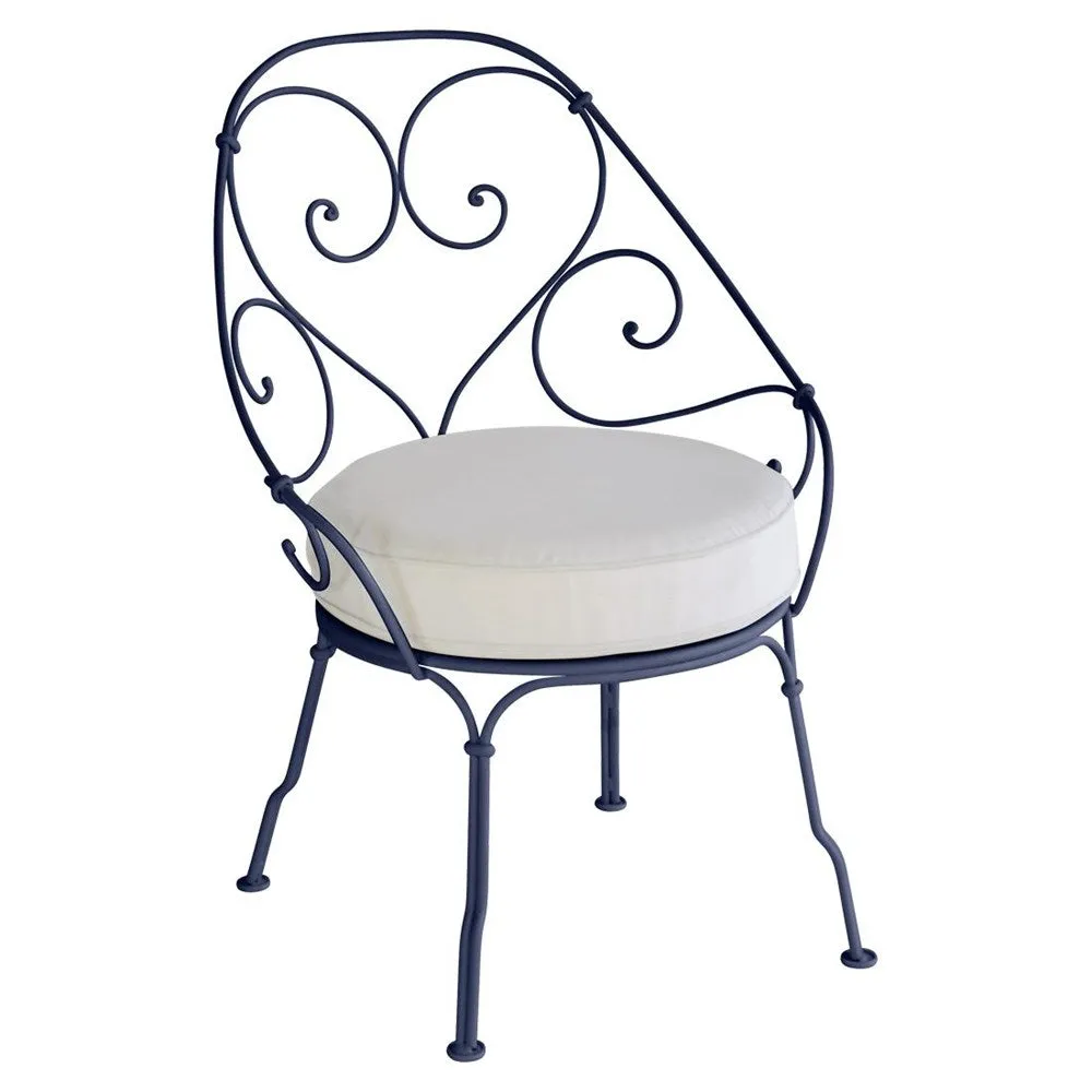 1900 CABRIOLET ARMCHAIR with OFF WHITE CUSHION