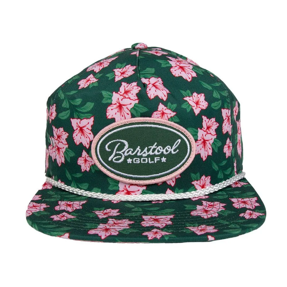 Barstool Golf Flowers Rope Hat