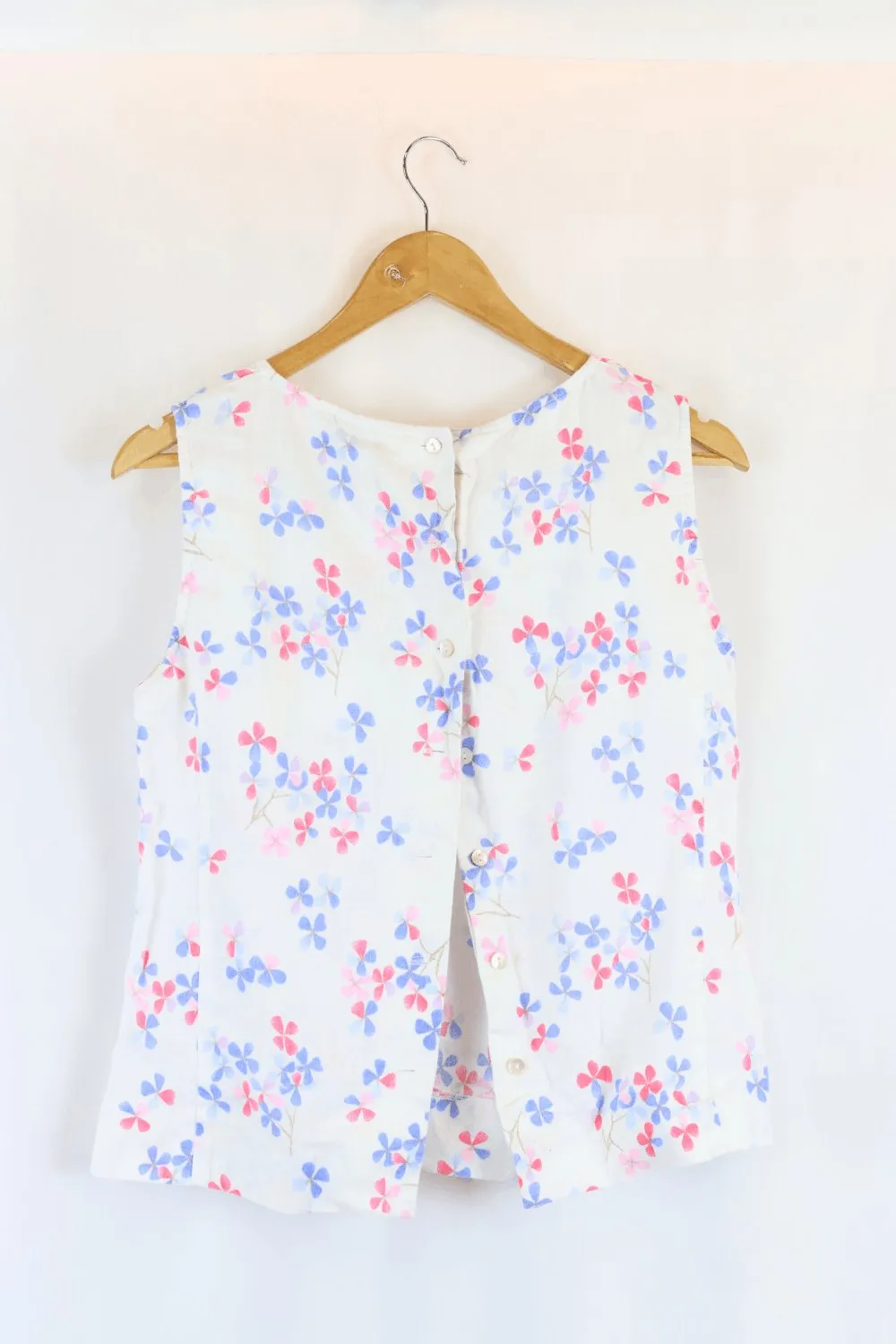 Beach Club Floral Top M