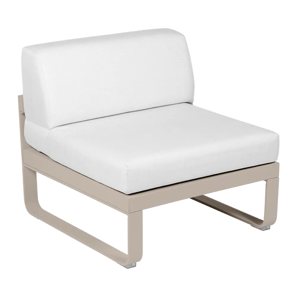 BELLEVIE 1-SEATER CENTRAL MODULE-OFF WHITE CUSHION