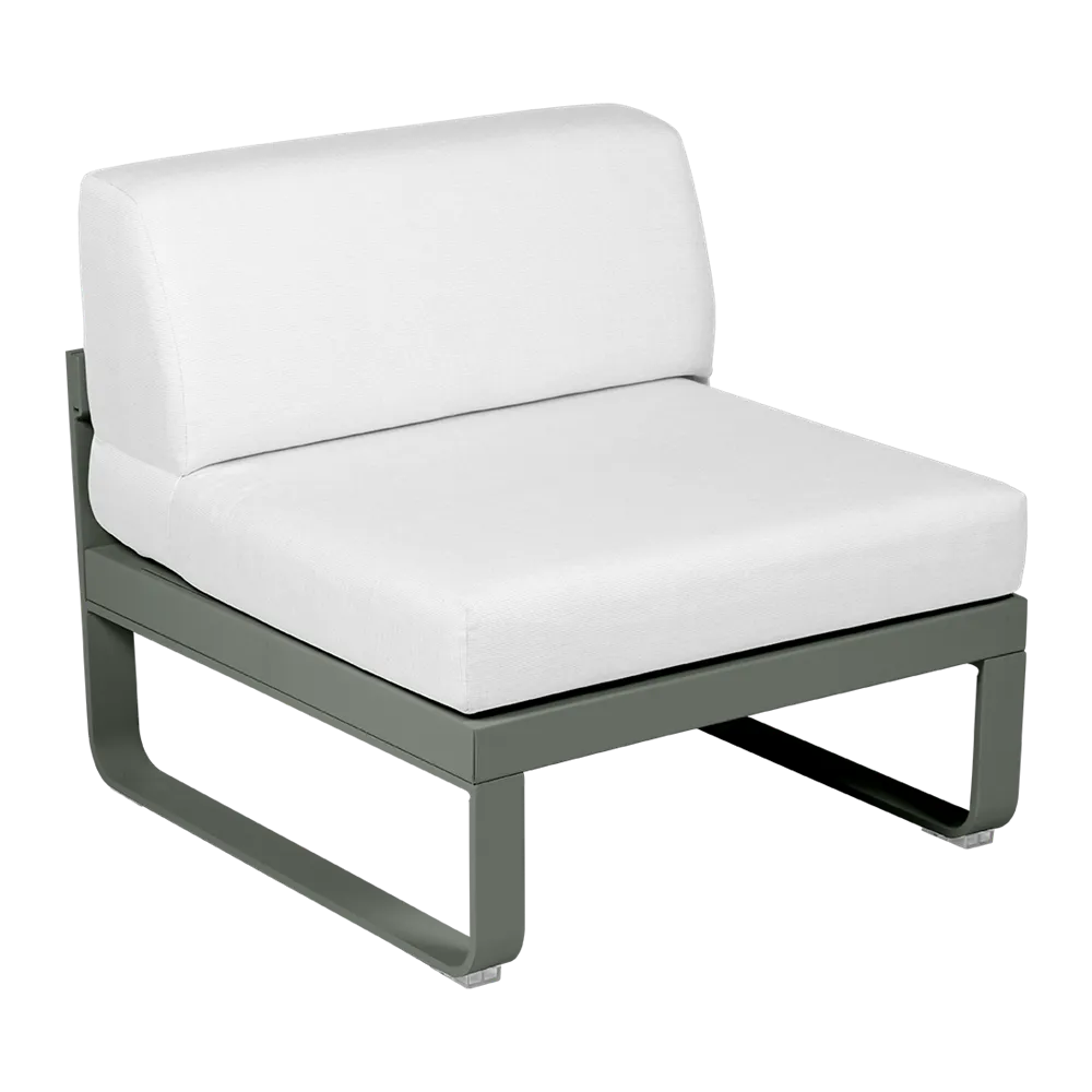 BELLEVIE 1-SEATER CENTRAL MODULE-OFF WHITE CUSHION