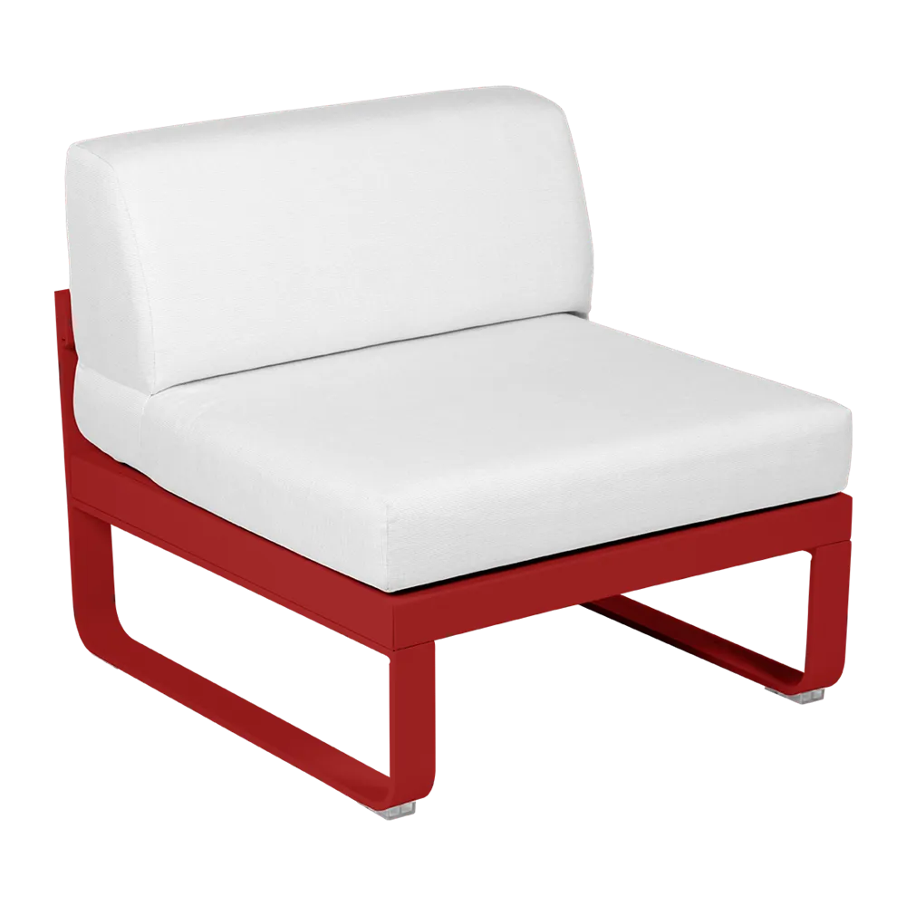 BELLEVIE 1-SEATER CENTRAL MODULE-OFF WHITE CUSHION
