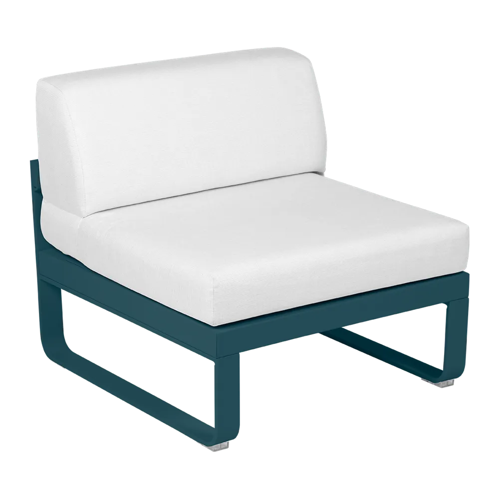 BELLEVIE 1-SEATER CENTRAL MODULE-OFF WHITE CUSHION