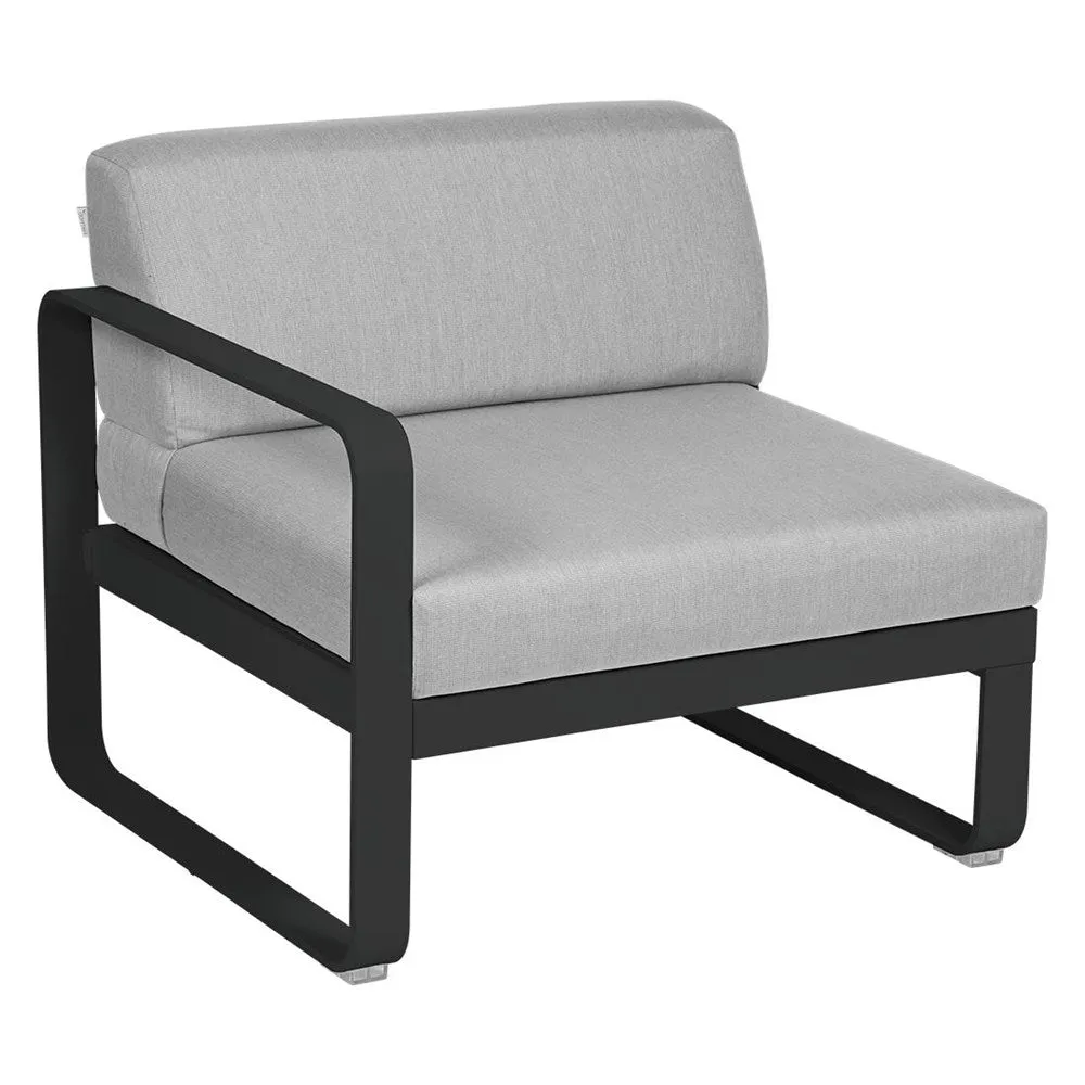 BELLEVIE 1-SEATER LEFT MODULE-FLANNEL GREY CUSHION