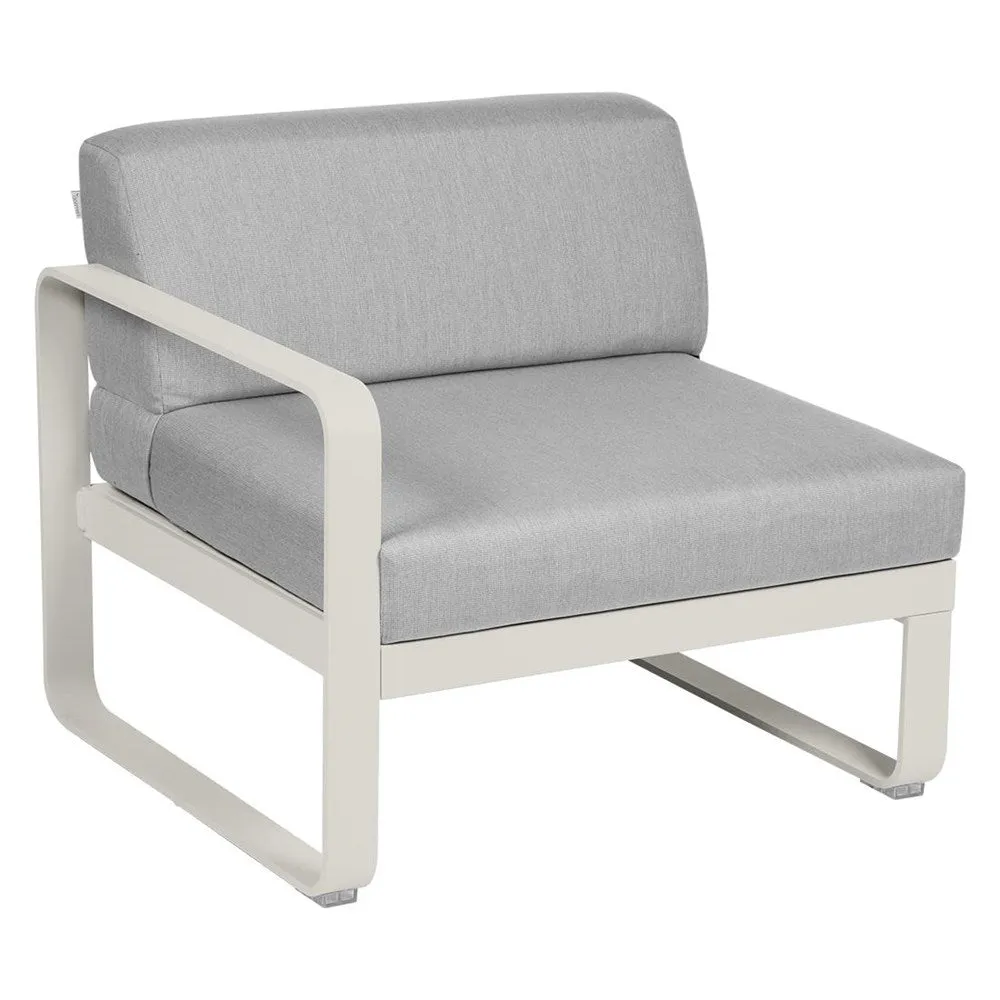 BELLEVIE 1-SEATER LEFT MODULE-FLANNEL GREY CUSHION