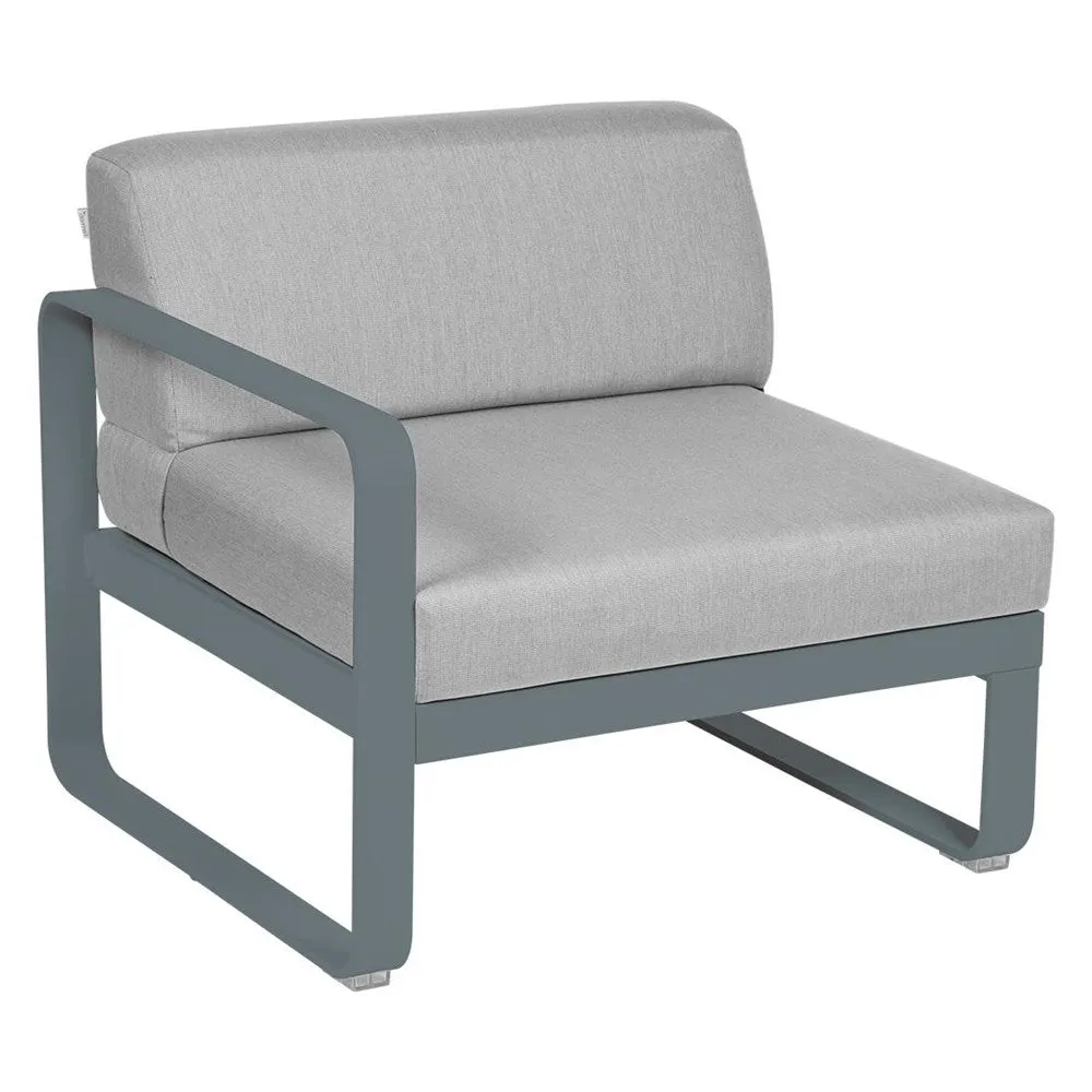 BELLEVIE 1-SEATER LEFT MODULE-FLANNEL GREY CUSHION
