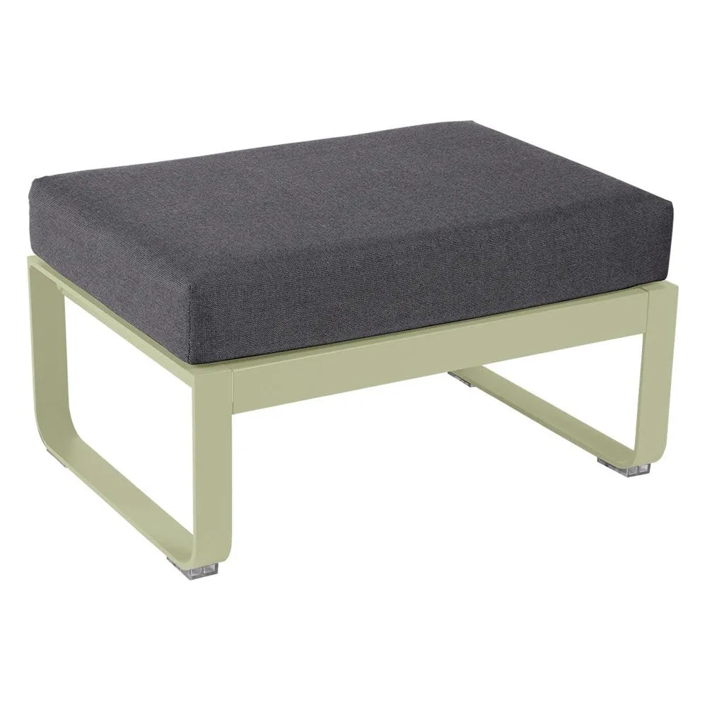 BELLEVIE 1-SEATER OTTOMAN-FLANNEL GREY CUSHION