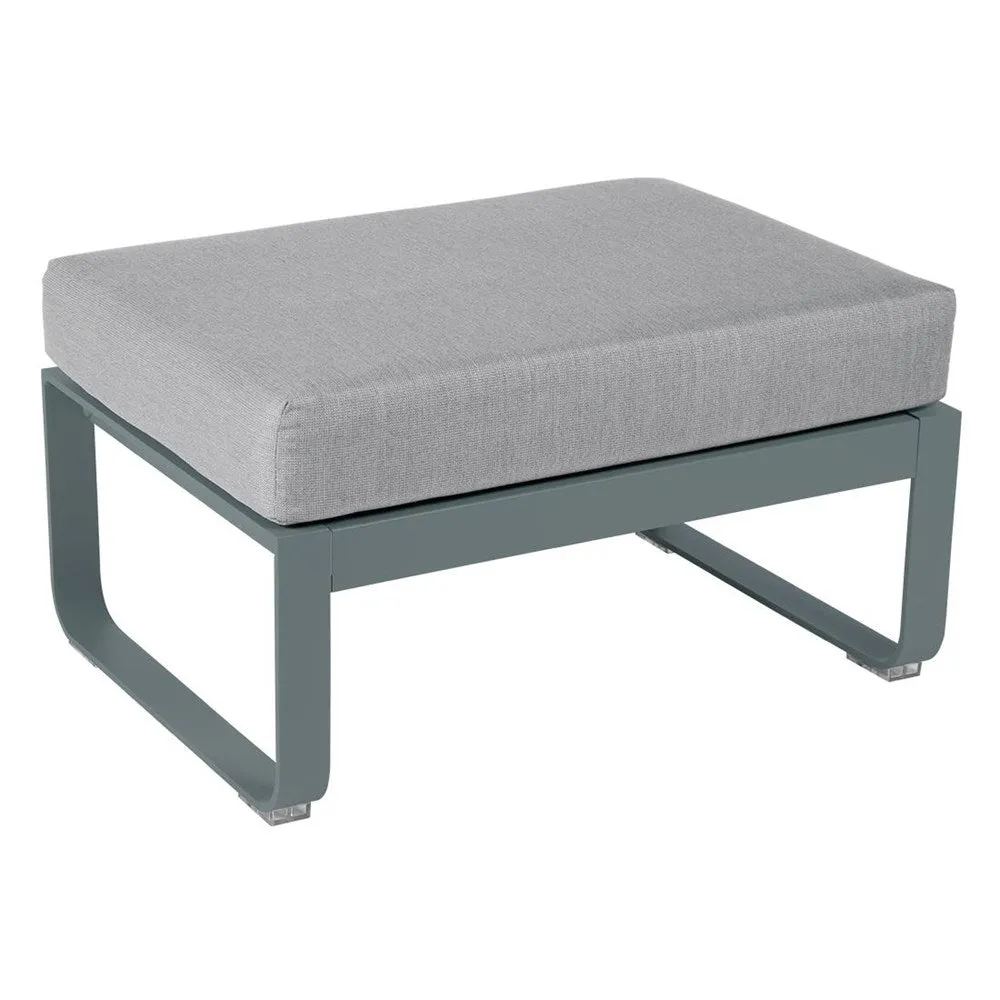 BELLEVIE 1-SEATER OTTOMAN-FLANNEL GREY CUSHION