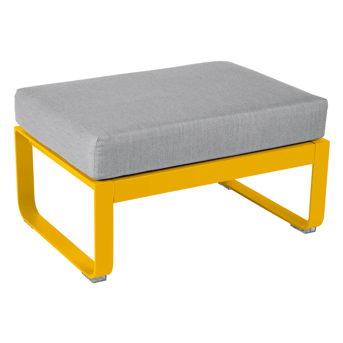 BELLEVIE 1-SEATER OTTOMAN-FLANNEL GREY CUSHION