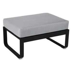 BELLEVIE 1-SEATER OTTOMAN-FLANNEL GREY CUSHION