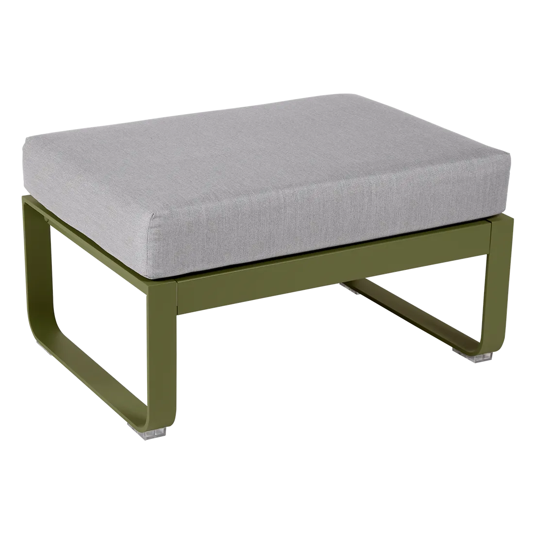 BELLEVIE 1-SEATER OTTOMAN-FLANNEL GREY CUSHION