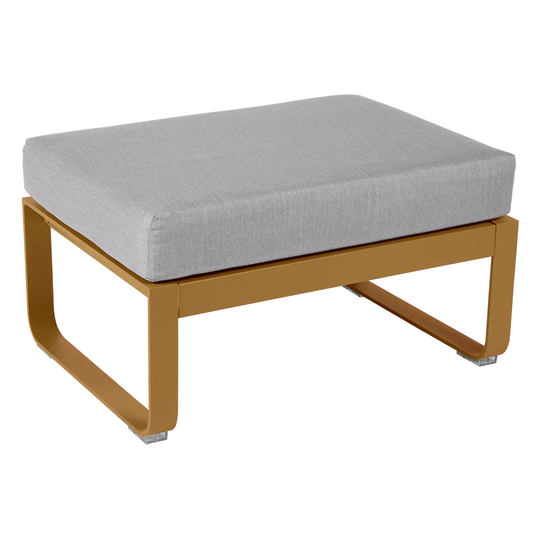 BELLEVIE 1-SEATER OTTOMAN-FLANNEL GREY CUSHION