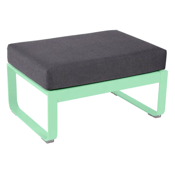 BELLEVIE 1-SEATER OTTOMAN-GRAPHITE GREY CUSHION
