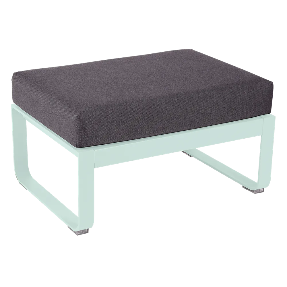 BELLEVIE 1-SEATER OTTOMAN-GRAPHITE GREY CUSHION