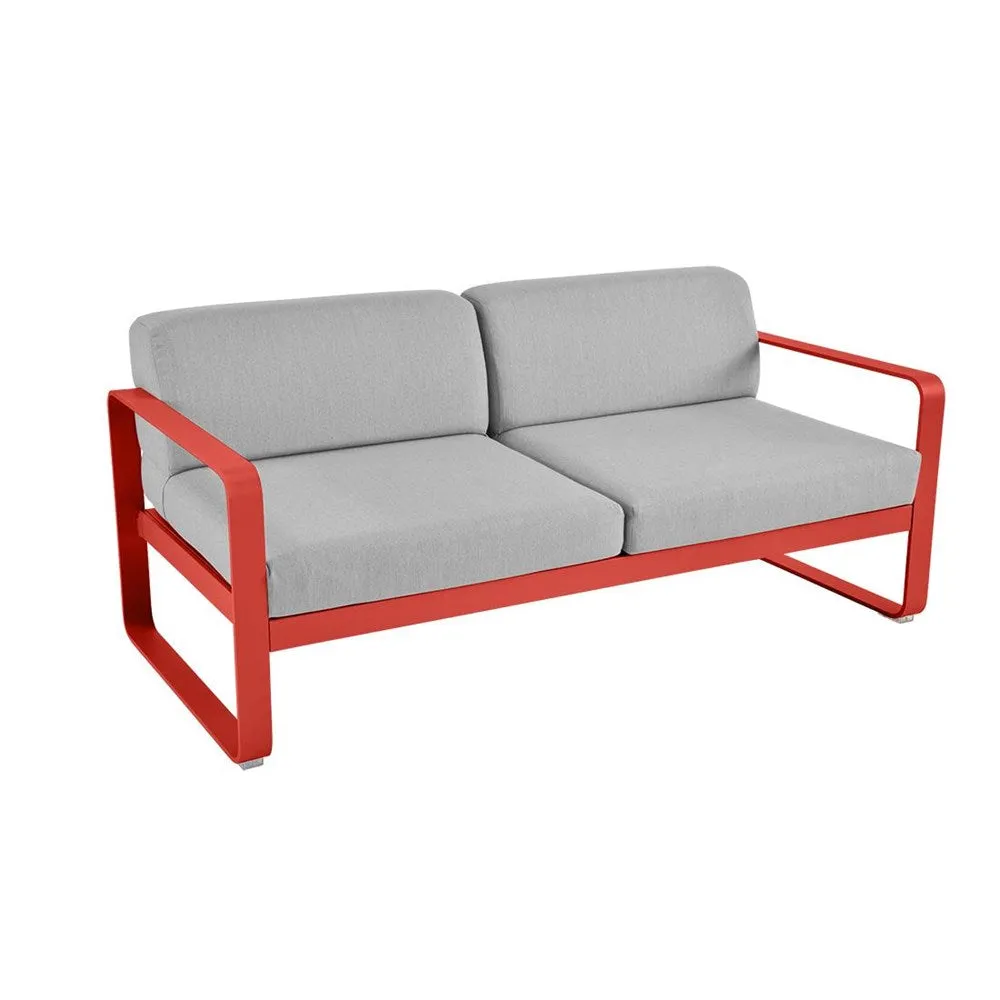 BELLEVIE 2-SEATER-FLANNEL GREY CUSHION