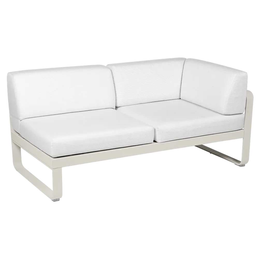 BELLEVIE 2-SEATER RIGHT CORNER MODULE-OFF WHITE CUSHION
