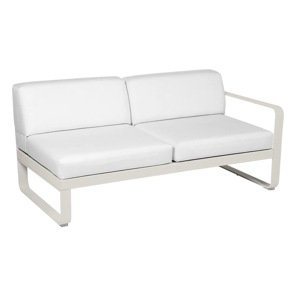 BELLEVIE 2-SEATER RIGHT MODULE-OFF WHITE CUSHION