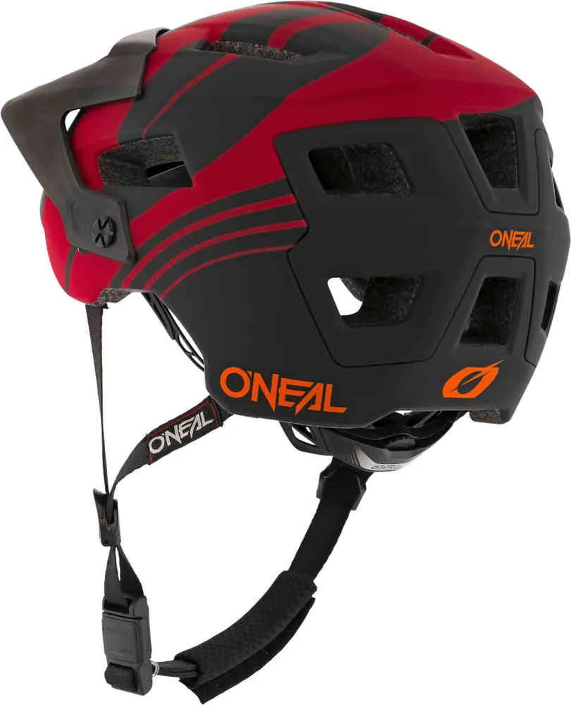 Bicycle helmet Defender Nova Oneal, matte black/red
