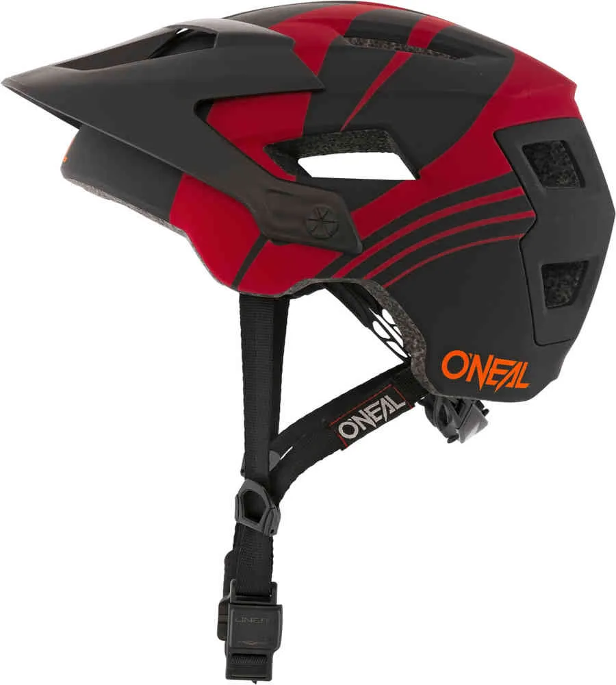Bicycle helmet Defender Nova Oneal, matte black/red