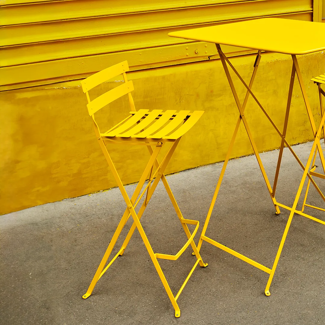 BISTRO FOLDABLE BAR CHAIR