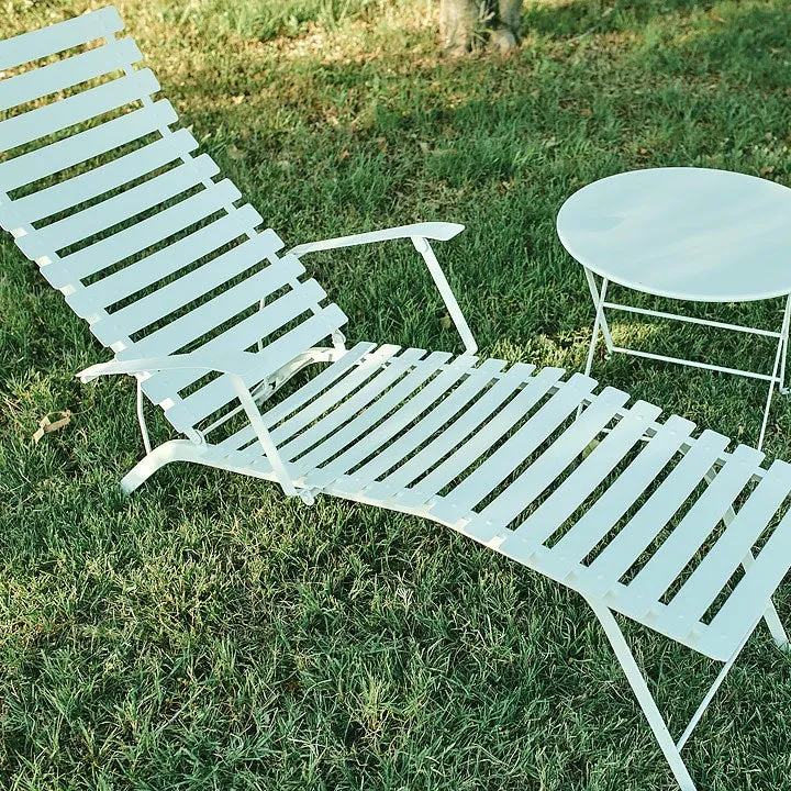 BISTRO METAL CHAISE LONGUE