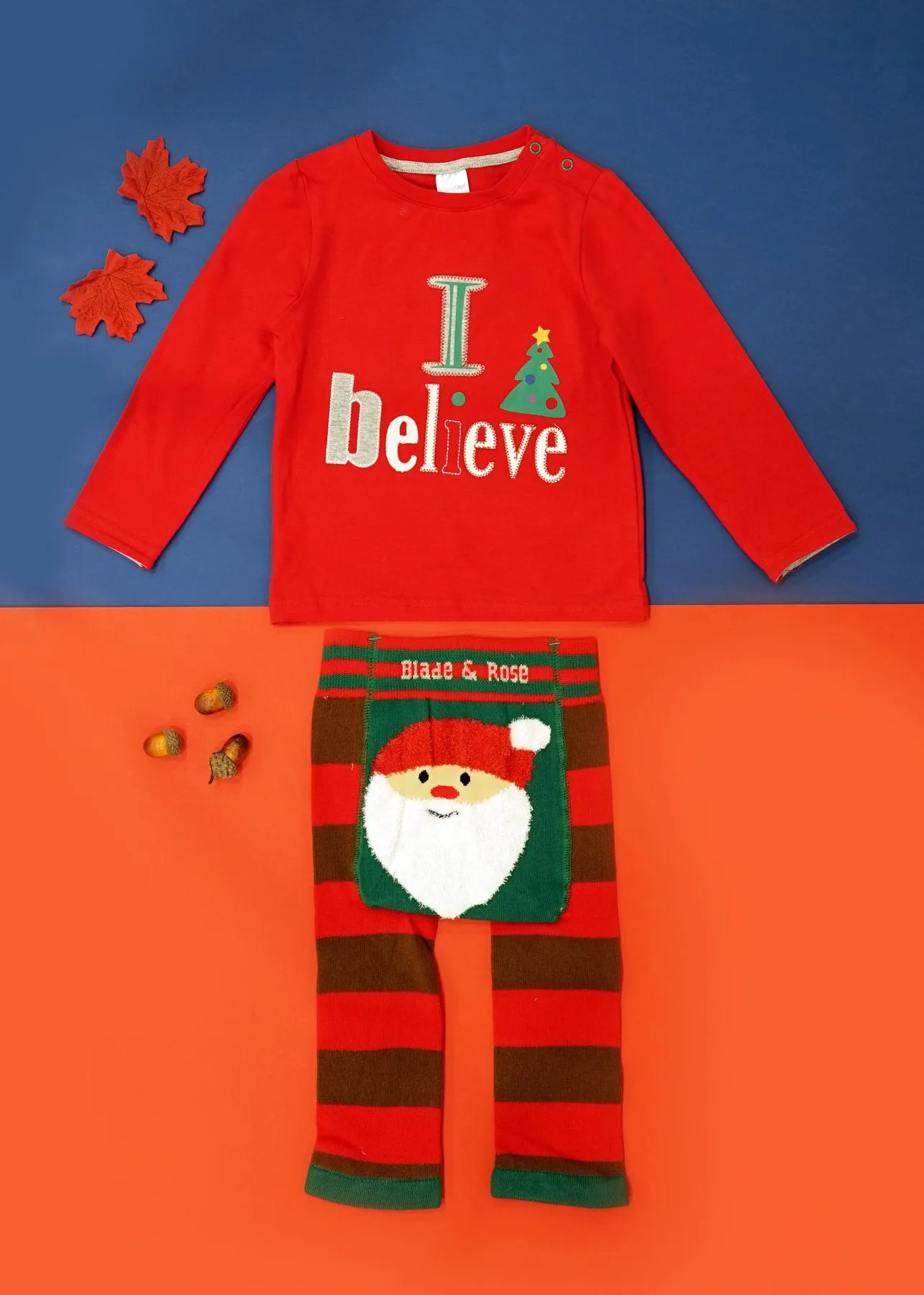Blade and Rose Santa Clause Top 聖誕老人嬰兒長袖衫
