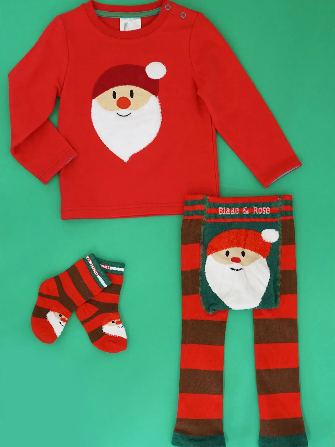 Blade and Rose Santa Clause Top 聖誕老人嬰兒長袖衫