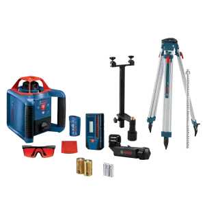 Bosch REVOLVE900 Self-Leveling Horizontal/Vertical Rotary Laser Kit