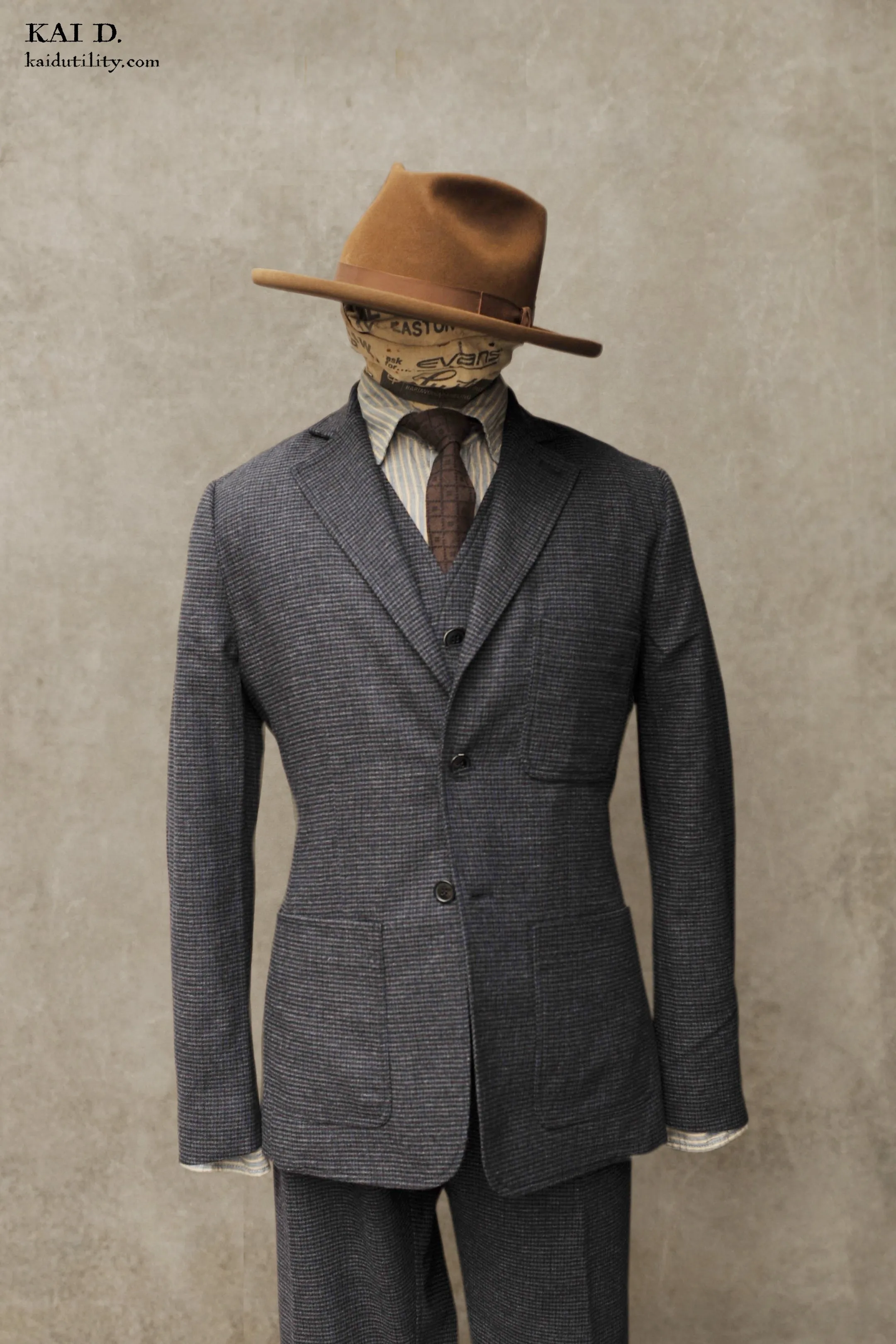 Chris Two Button Blazer - Midnight - M