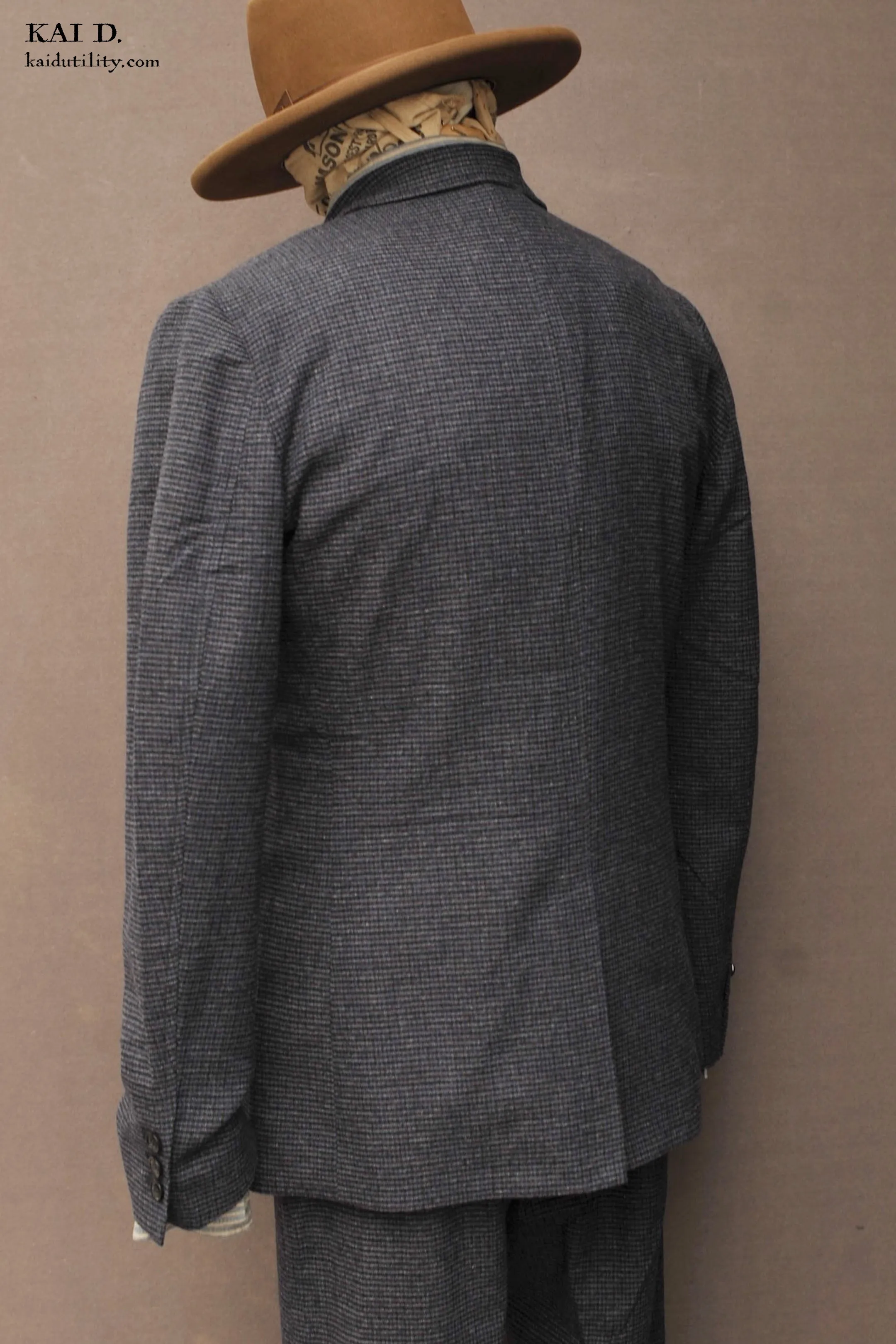 Chris Two Button Blazer - Midnight - M