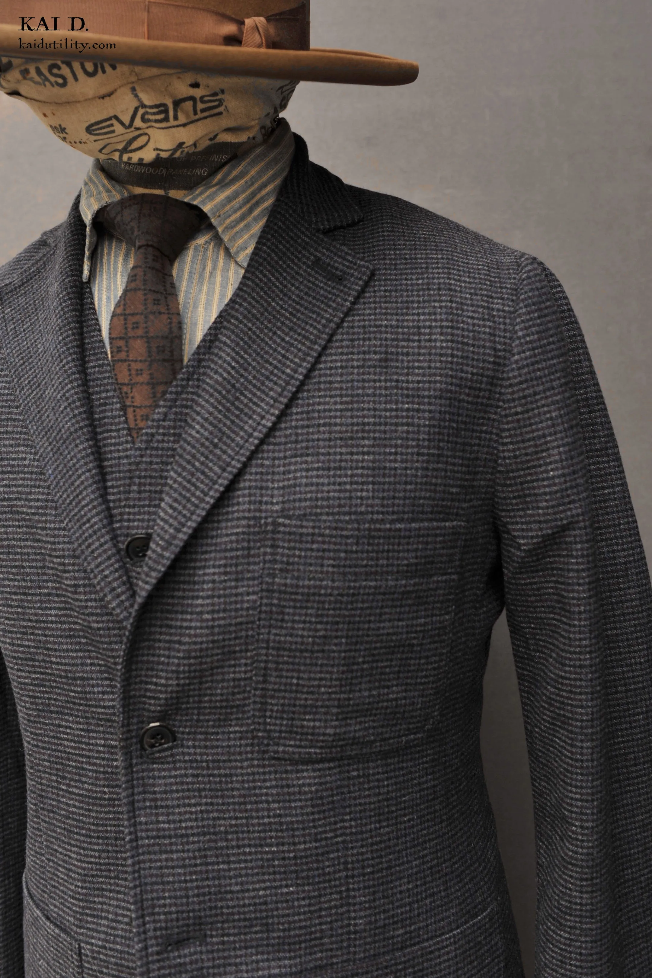 Chris Two Button Blazer - Midnight - M