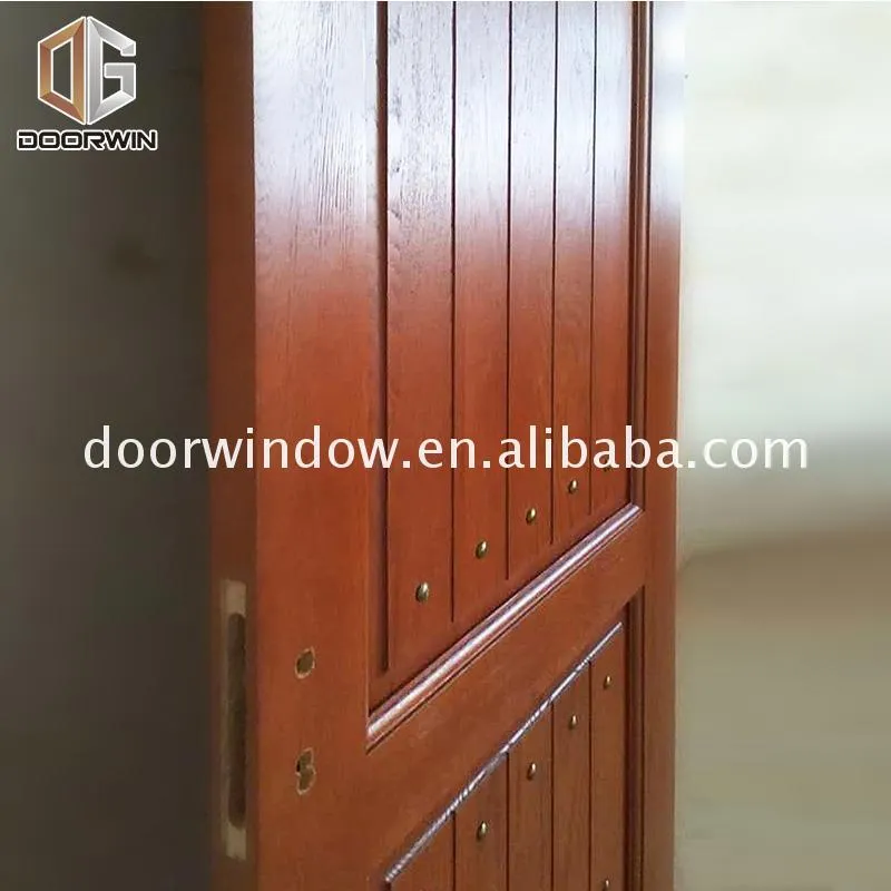 Doorwin 2021Fashion solid wood front door uk prices french doors exterior