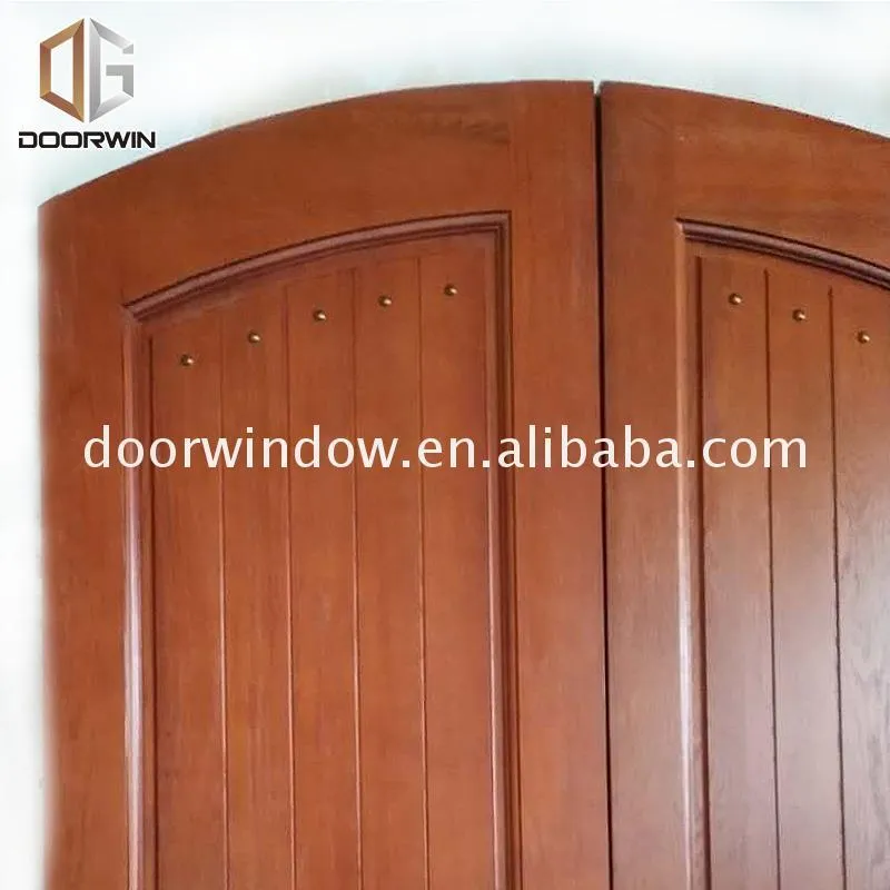 Doorwin 2021Fashion solid wood front door uk prices french doors exterior