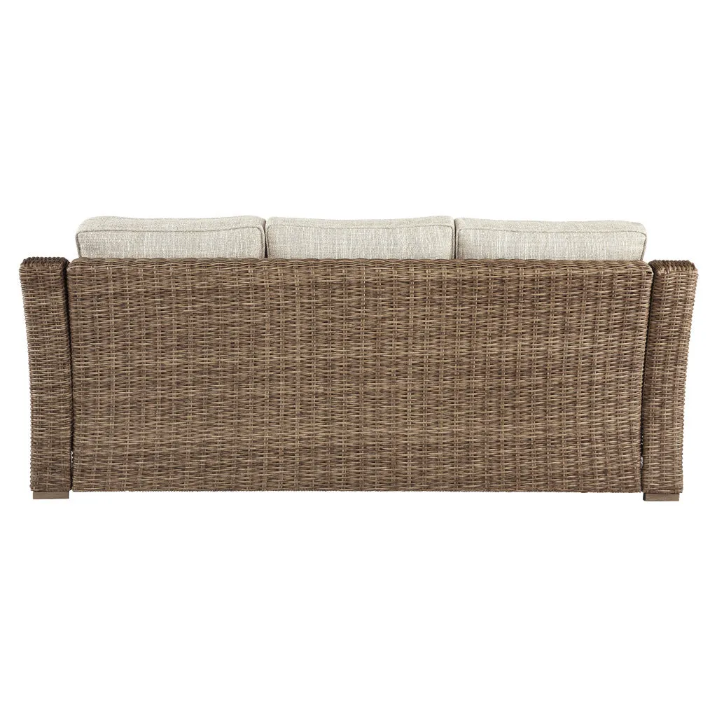 Fire Island Mist Outdoor 83" Sofa