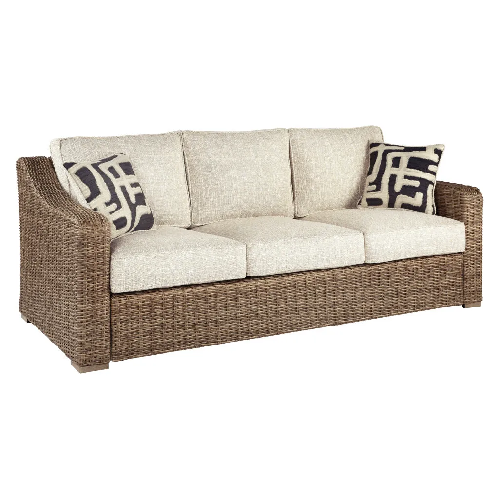 Fire Island Mist Outdoor 83" Sofa