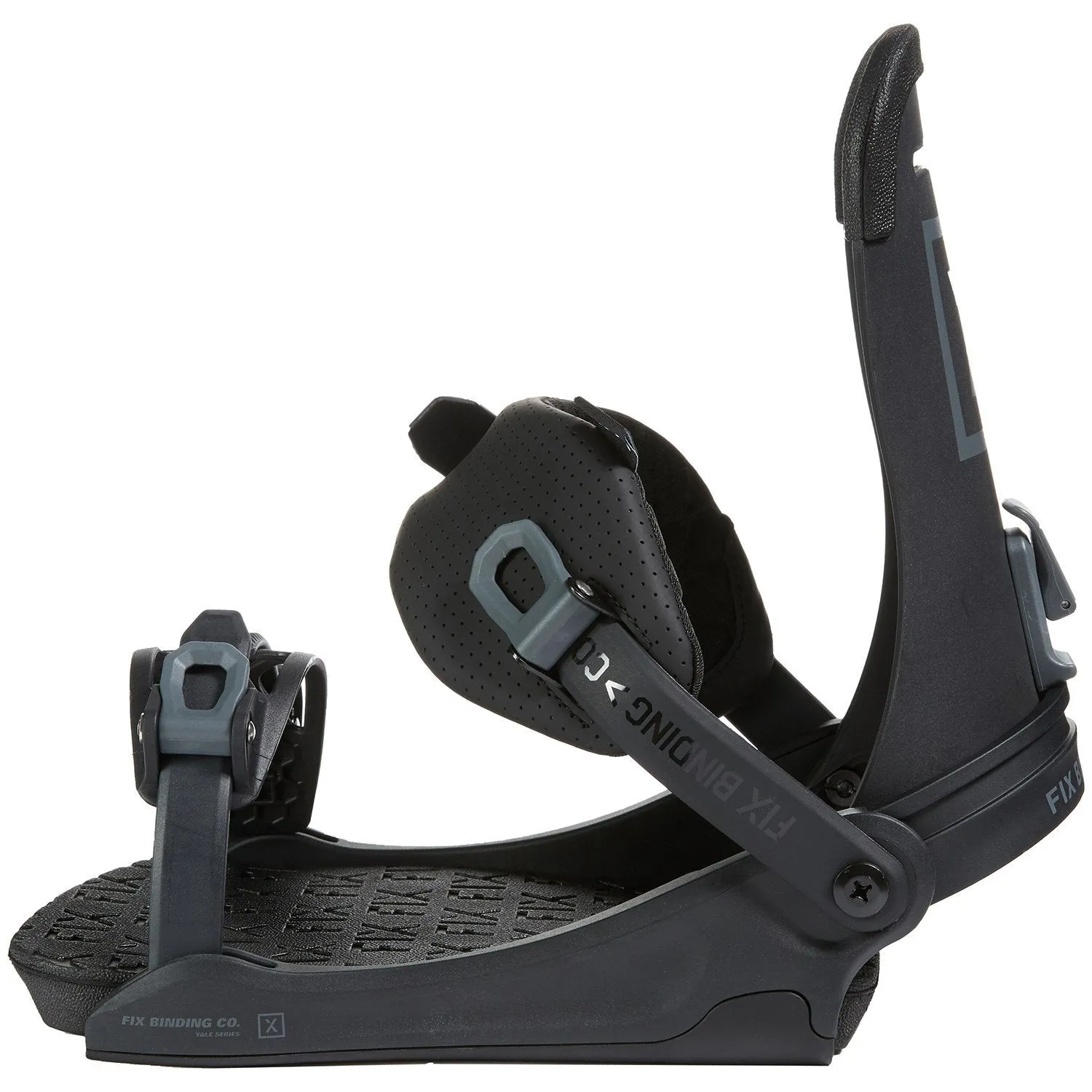 Fix Yale Ltd snowboard bindings, black