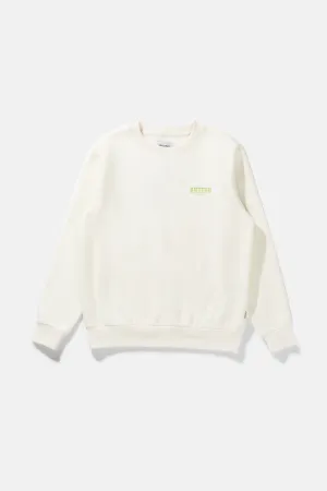 Fungi Fleece Crew Vintage White