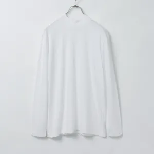 FYNELYNE ENGINEERED BY LIFILL / Cotton Long Sleeve Mock Neck T-Shirt