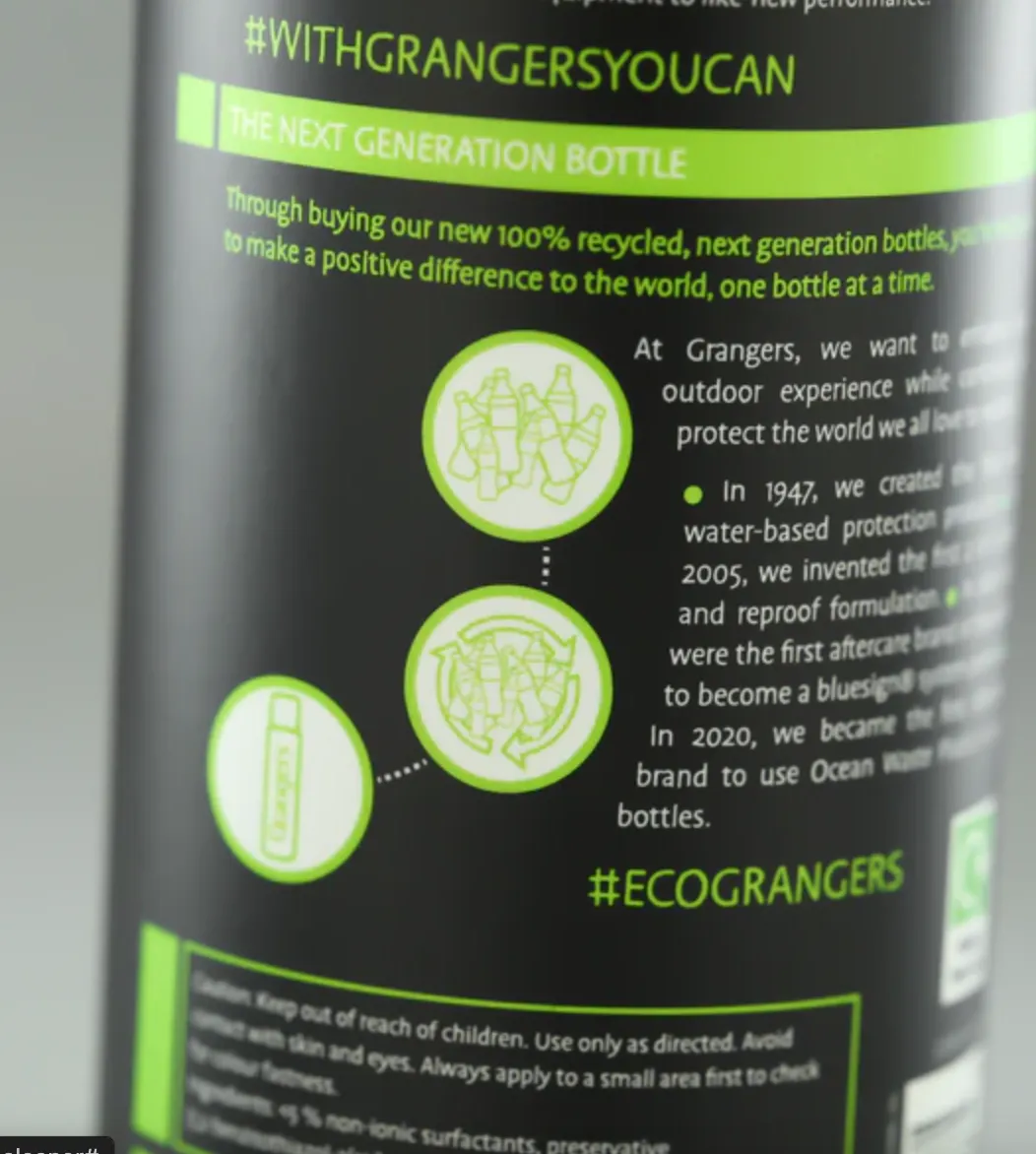 Grangers TENT   GEAR CLEANER