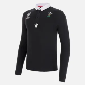 Macron WRU RWC 2023 Adults L/S Cotton Jersey