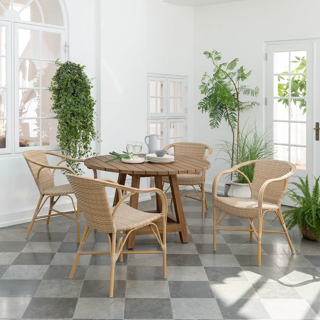 Madeleine Arm Chair AluRattan