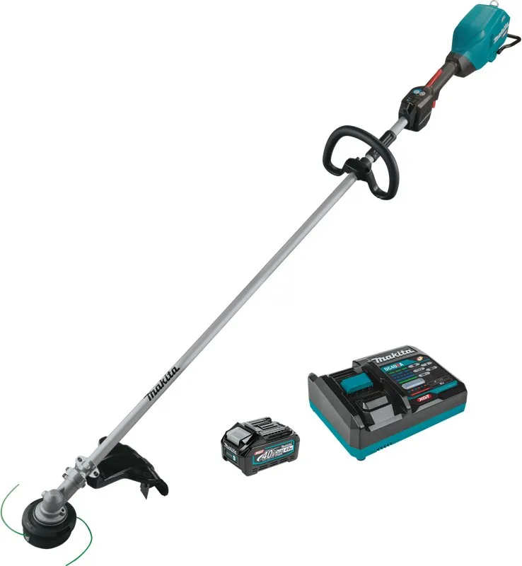 Makita (GRU04M1) 40V max XGT® Brushless 17" High Torque String Trimmer Kit (4.0Ah)