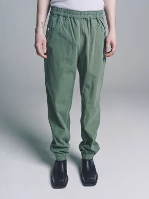 Military Green & Leopard E.D Pants